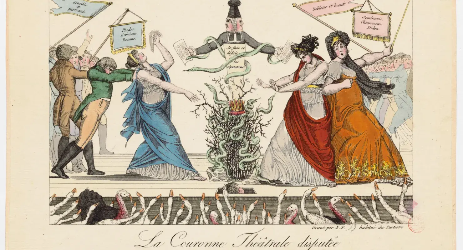 La caricature théâtrale