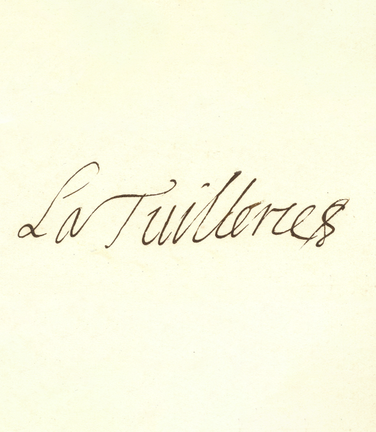 Sieur de La Tuillerie