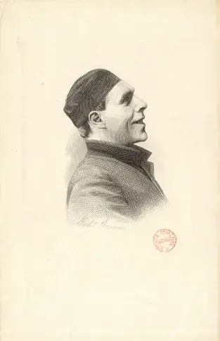 Coquelin cadet, caricature