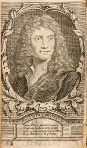 Jean Baptiste Poquelin de Molière, gravure