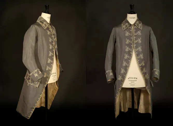 Habit d’homme de la fin du XVIIIe siècle ou 1er Empire
