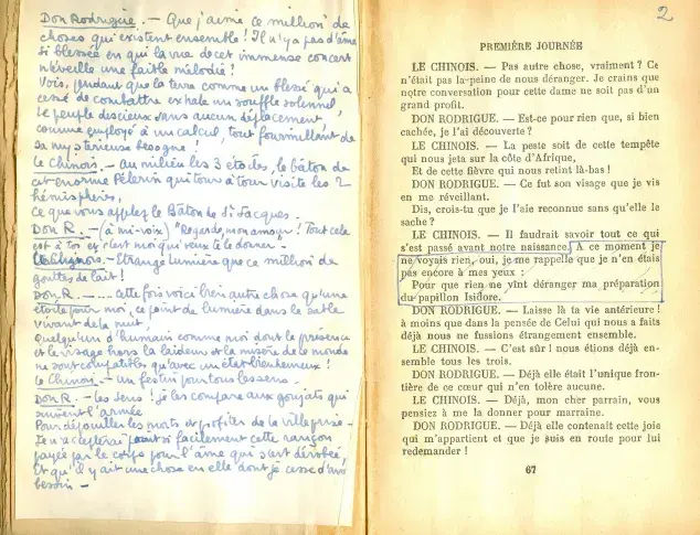 « Le Soulier de satin » de Paul Claudel