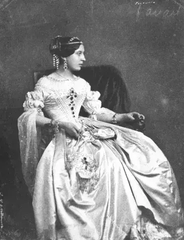 Mlle Favart, photographie de Vallou de Villeneuve