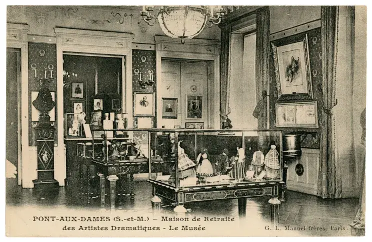 Pont-aux-Dames, Maison de Retraite des Artistes Dramatiques, le Musée