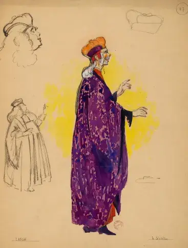 Le Sicilien ou L’Amour peintre, 1921, un Sénateur