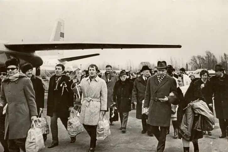 Tournée en URSS, 1969. Arrivée des comédiens français
