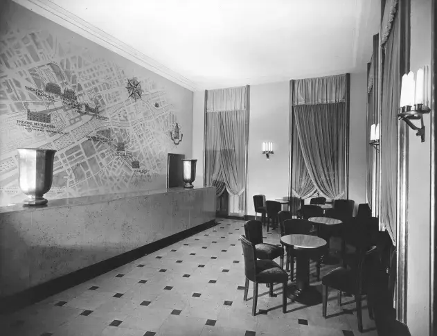 Salle Richelieu, le bar, [1935]