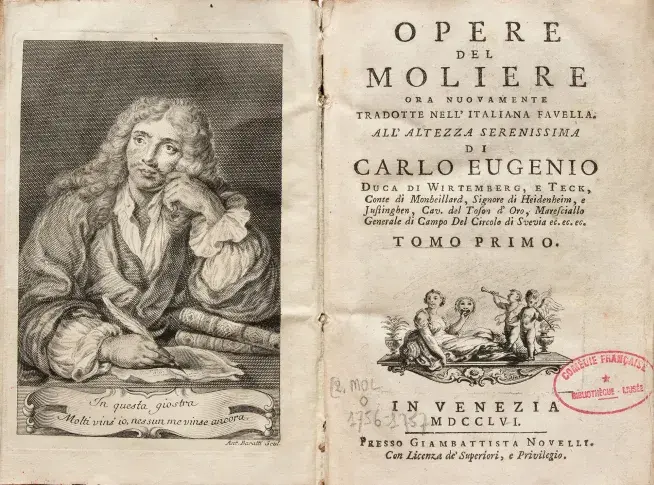 Opere del Moliere, 1756