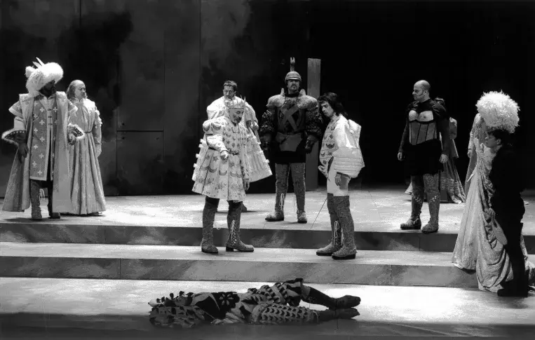 « Amorphe d'Ottenburg » de Jean-Claude Grumberg, mise en scène de Jean-Michel Ribes, salle Richelieu, 2000