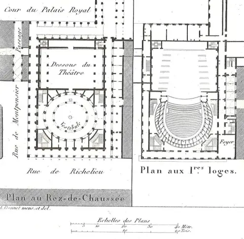 Le théâtre après la restauration de Moreau en 1798