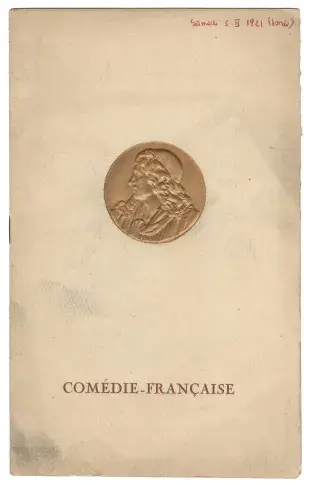 Programme du 5 février 1921