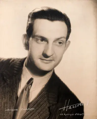 Jacques Charon, sociétaire de la Comédie-Française de 1947 à 1975. Photographie du Studio Harcourt