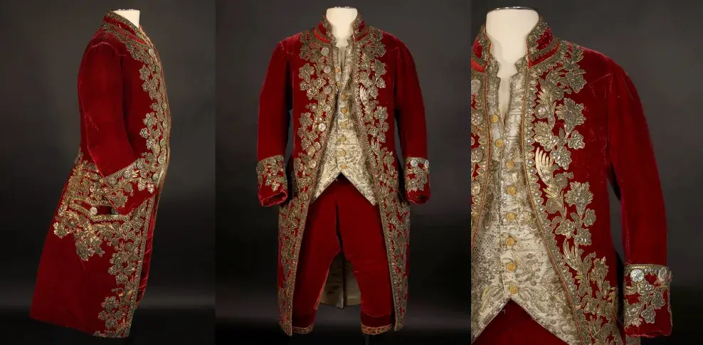 Costume d’homme époque Louis XVI