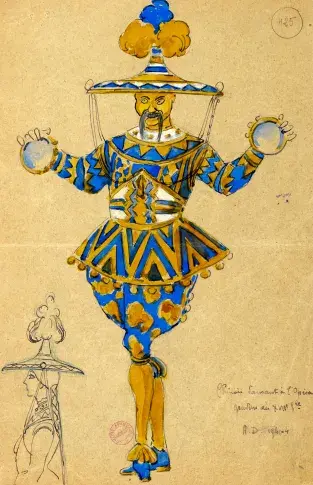 Monsieur de Pourceaugnac, 1921, Chinois