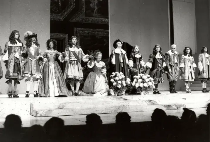 Tournée en URSS, novembre 1985. "Le Misanthrope" de Molière