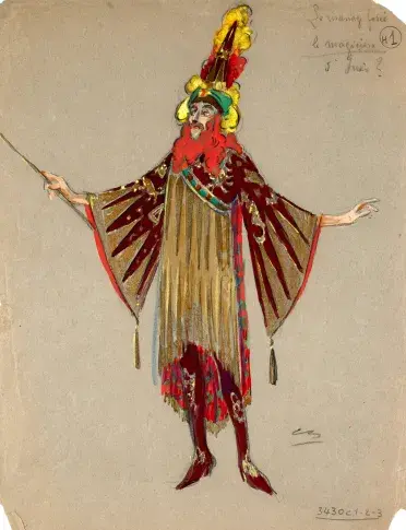 Le Mariage forcé, 1922, le Magicien