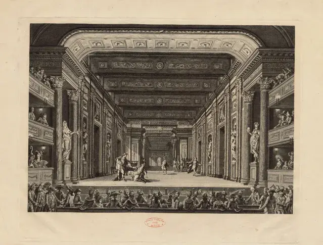 Scène de tragédie