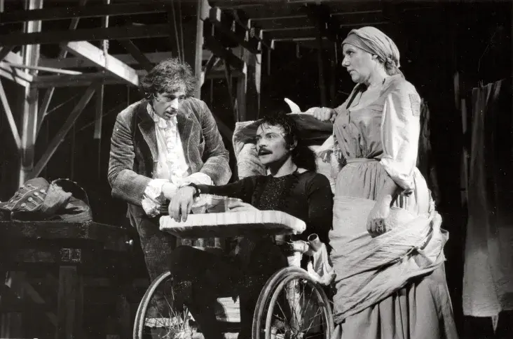 "Le Légataire universel", 1974, Théâtre Marigny