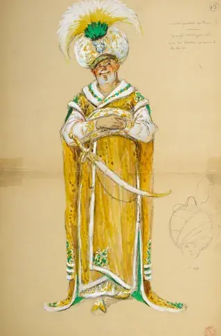 Le Bourgeois gentilhomme, 1938, Monsieur Jourdain