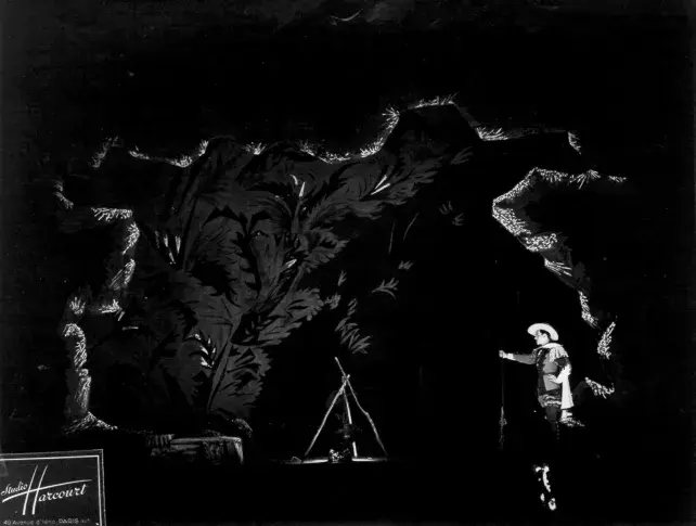 « Le Soulier de satin », 1943, première partie, deuxième journée, décor de la scène 8
