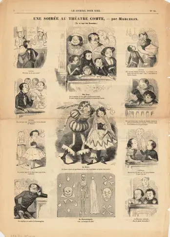 Une soirée au théâtre Comte