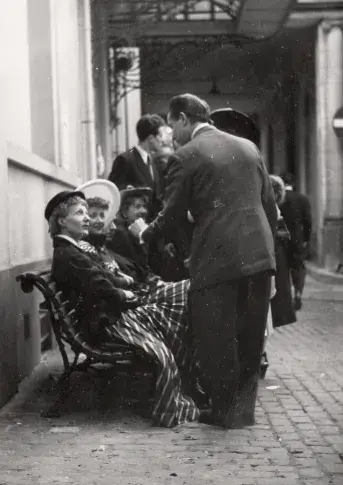 Tournée de la Comédie-Française à Bruxelles en 1948 (photo. Presse Univers)
