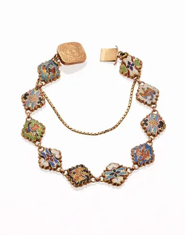 Bracelet aux émaux de Rachel, [1838-1858]