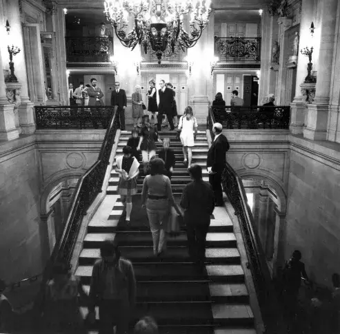 Le public de la salle Richelieu