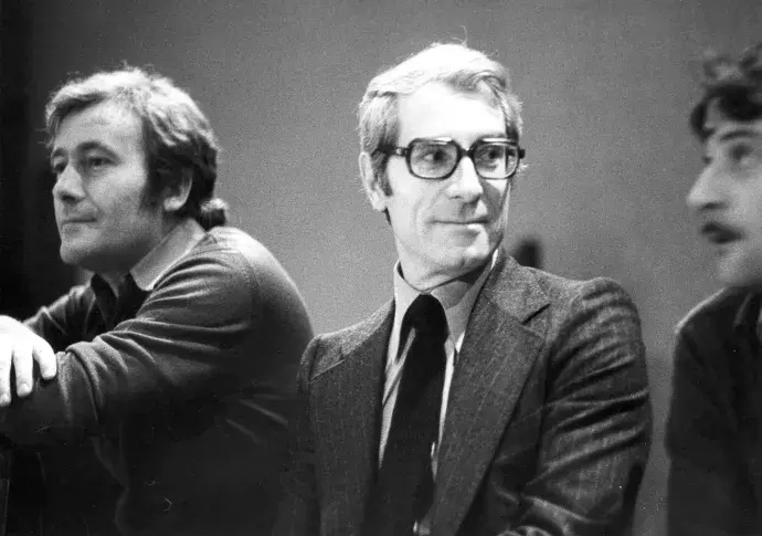 Répétitions de "L’Impromptu de Marigny", 1974, Théâtre Marigny
