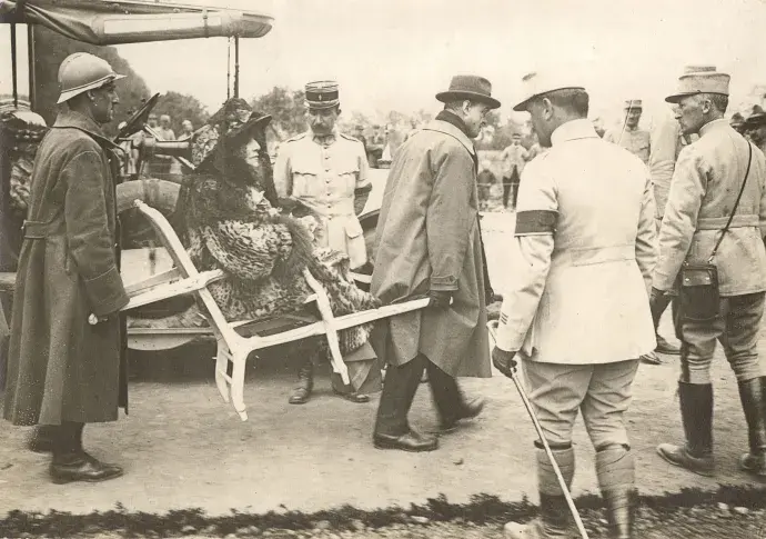 Sarah Bernhardt au Théâtre aux armées