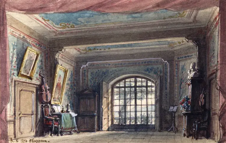 « Dalila » d’Octave Feuillet : acte I, la ville, rideau / Rubé et Chaperon, 1870