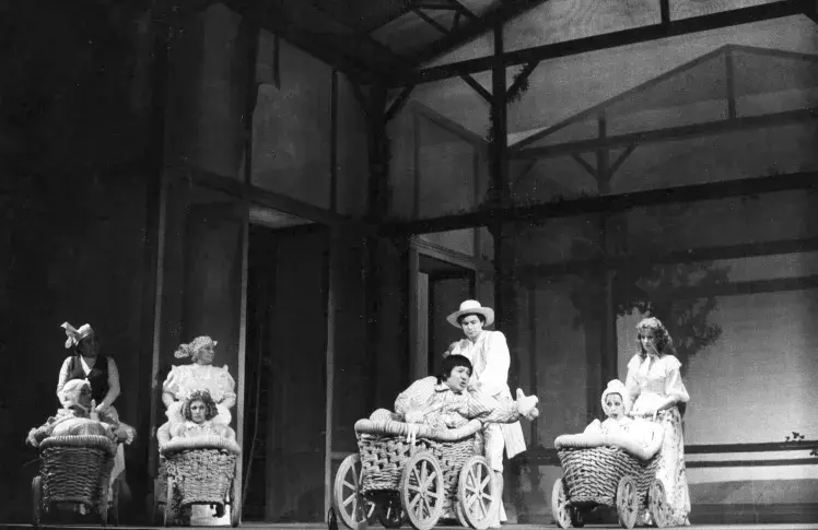"L’Ile de la raison", 1975, Théâtre Marigny