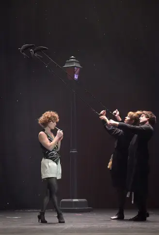 « Mais quelle comédie ! », conception et mise en scène de Serge Bagdassarian et Marina Hands, direction musicale et arrangements de Vincent Leterme et Benoît Urbain, salle Richelieu, 2021