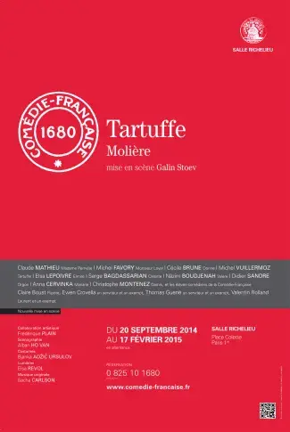 Affiche de septembre 2014-février 2015