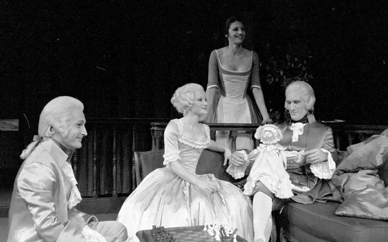 "Le Jeu de l’amour et du hasard", 1976, Théâtre Marigny
