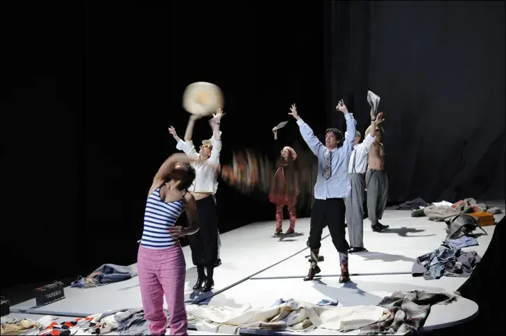 "L'Ordinaire" de Michel Vinaver, texte et mise en scène de Michel Vinaver, 2009