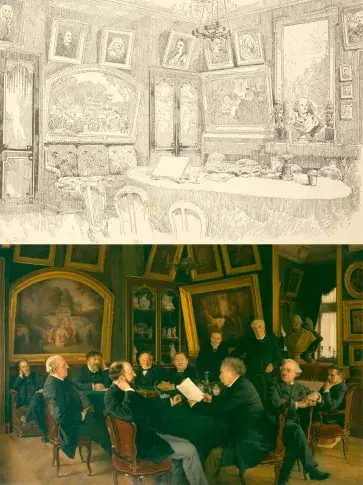 Num. 117-119 : La salle du Comité de lecture