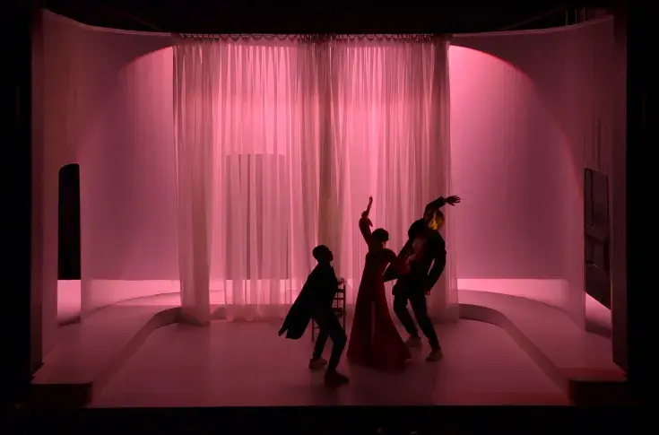 « Music-hall » de Jean-Luc Lagarce, mise en scène de Glysleïn Lefever, Studio-Théâtre, 2021