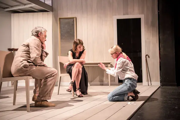 « Les Créanciers » d’August Strindberg, mise en scène d'Anne Kessler, Studio-Théâtre, 2018