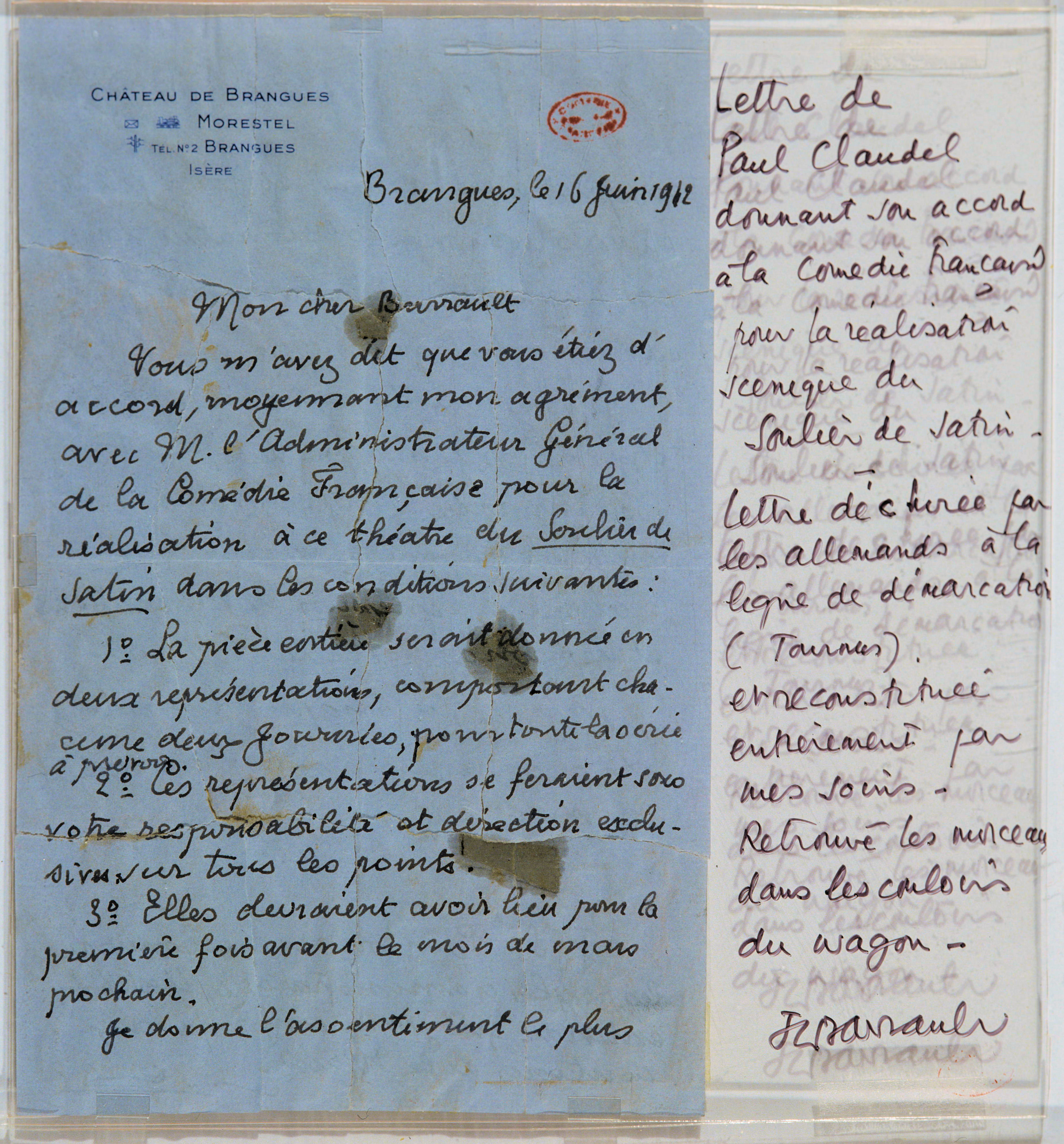 lettre-de-claudel-a-barrault-pour-le-soulier-1942-photo.-lorette-002-